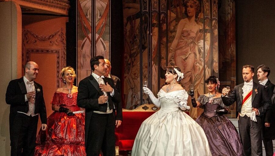 Rome: La Traviata at St. Paul's Within the Walls - Entering St. Paul’s Within the Walls