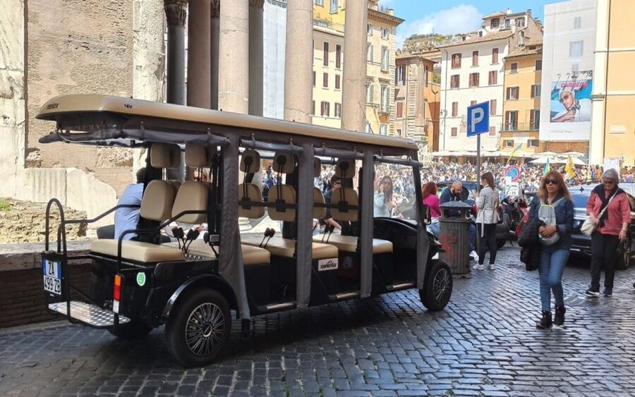 Rome: Night Tour of the City by Golf Cart (Private option) - The Pantheon stop gives you time to walk