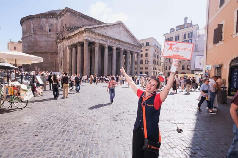 Rome Pantheon and Priority Entry Ticket - Guided commentary or a self-guided multimedia visit