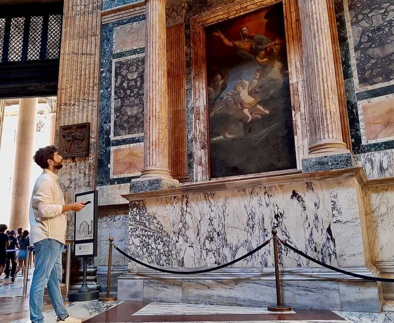 Rome: Pantheon Priority Entry Ticket & Audio Guide App - Key points to know before booking