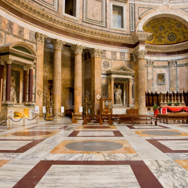 Rome: Pantheon Timeless Marvel Guided Tour with Entry Ticket - Inside the Pantheon, where the oculus takes over