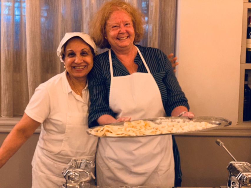 Rome: Pasta & Tiramisu Class with Free Flowing Fine Wine - What the $46 price really covers