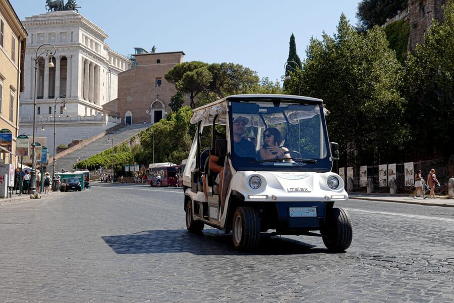 Rome: Private Customizable 3-Hour Golf Cart City Tour - Why a golf cart works so well in Rome