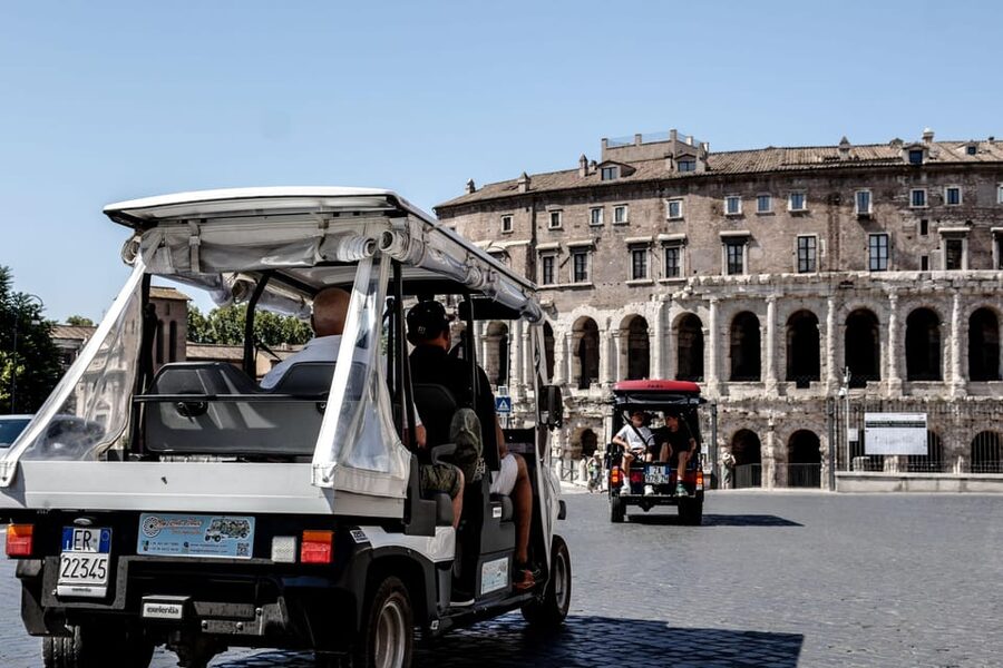 Rome: Private Customizable 3-Hour Golf Cart City Tour - Campo de’ Fiori, cappuccino, and local advice