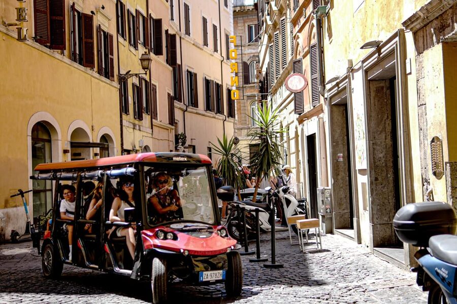 Rome: Private Customizable 3-Hour Golf Cart City Tour - Churches, street art, and less familiar Rome