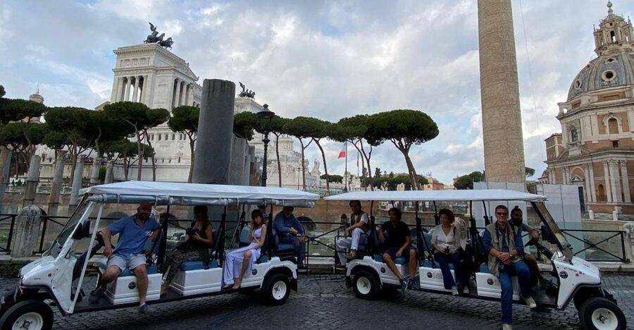 Rome: Private Customizable 3-Hour Golf Cart City Tour - Starting at your hotel and shaping the route