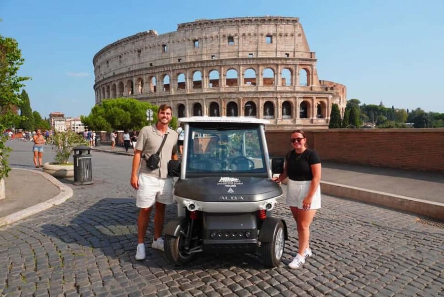 Rome: Private Golf Cart Tour with Artisanal Gelato Tasting - Spanish Steps and Trevi Fountain