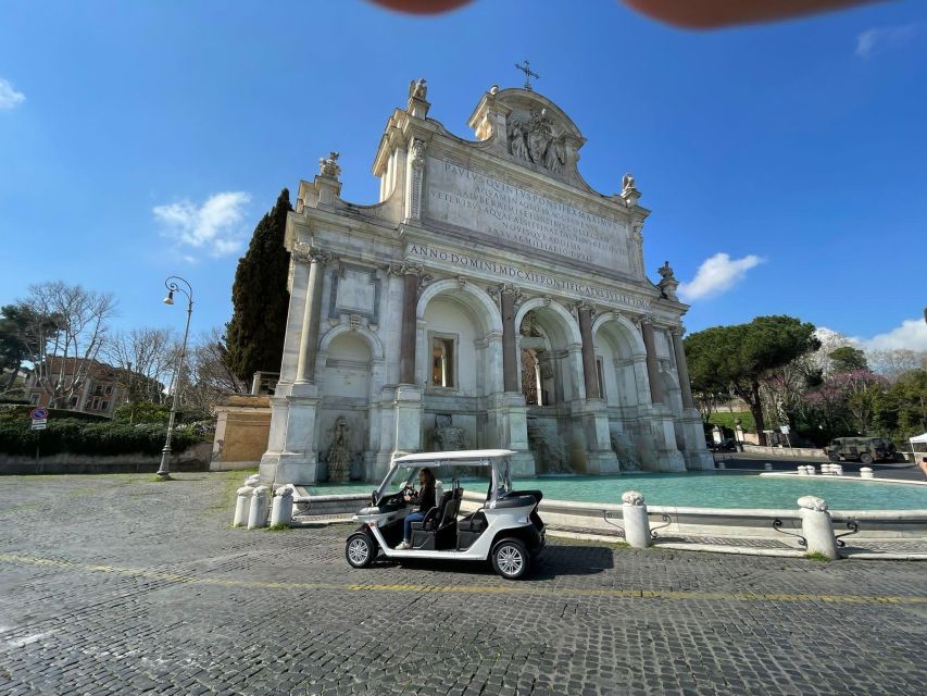 Rome: Private Golf Cart Tour with Artisanal Gelato Tasting - St. Peter’s area and the Vatican decision