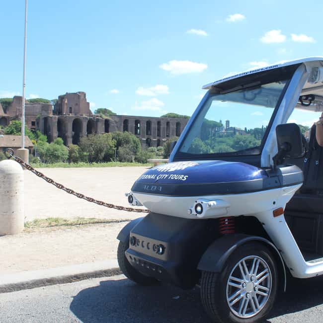 Rome: Private Golf Cart Tour with Artisanal Gelato Tasting - Trastevere and the gelato stop