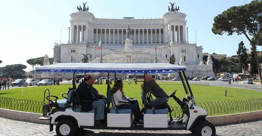 Rome: Private Guided City Highlights Tour by Golf Cart - Trevi Fountain, Barberini, and Colonna