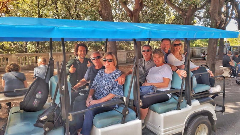Rome: Private Guided Golf Cart Tour with Gelato or Wine - Why a golf cart works well in Rome