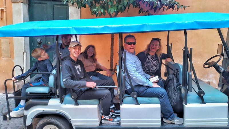 Rome: Private Guided Golf Cart Tour with Gelato or Wine - Pantheon, Trevi Fountain, and the heart of Rome