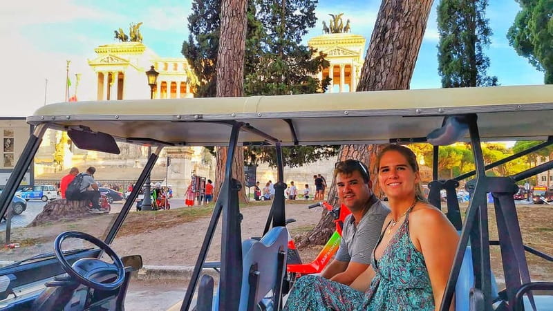 Rome: Private Guided Golf Cart Tour with Gelato or Wine - What the price means at $103.38