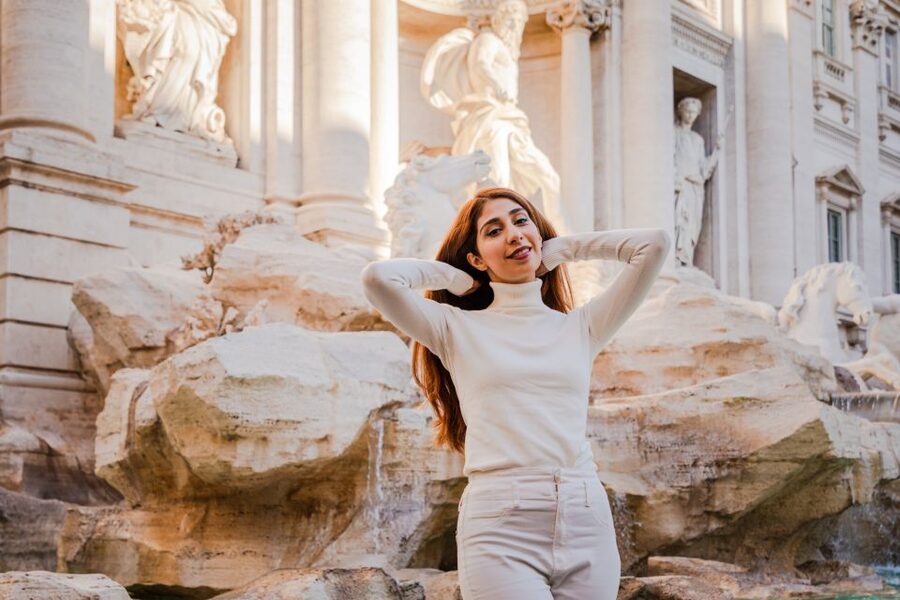 Rome: Private Photoshoot at the Trevi Fountain - What you receive after the 30 to 45 minutes