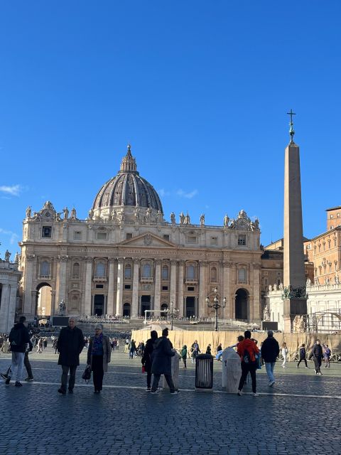 Rome: St. Peter's Basilica and Papal Grottoes Guided Tour - Starting near St. Peter’s Square
