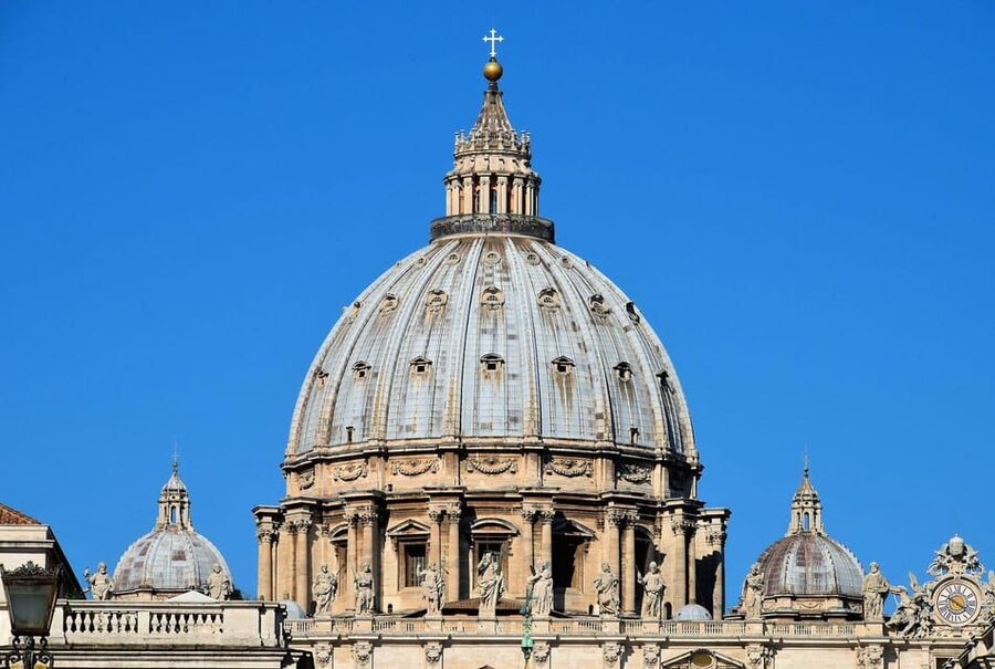 Rome: St. Peter's Basilica Audio Guide with Dome Tickets - Security comes before the basilica