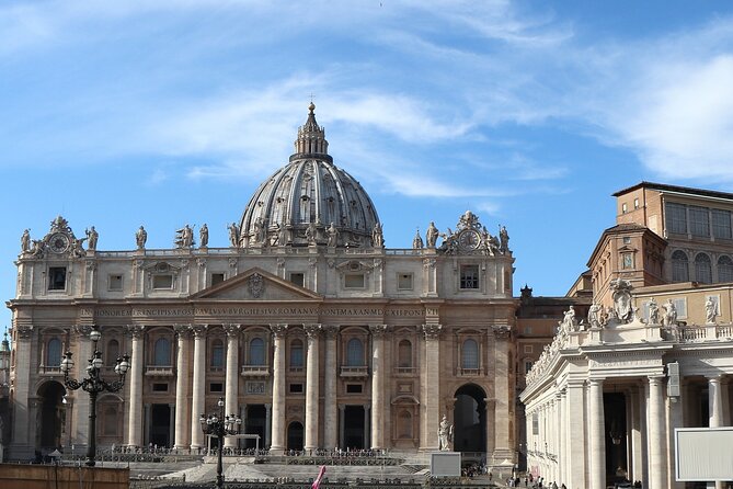Rome: St. Peter's Basilica, Dome Climb, and Underground Tour - The Vatican Grottoes and St. Peter’s Tomb