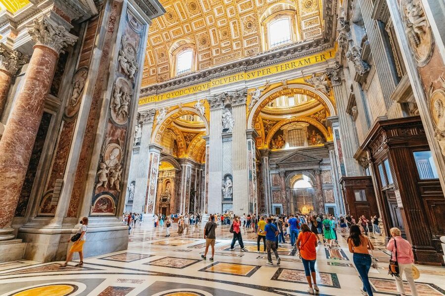 Rome: St. Peter's Basilica, Square and Grottoes Guided Tour - Key points at a glance