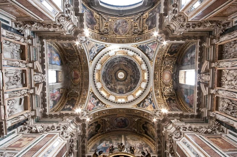 Rome: St. Peter’s Basilica Tour, Dome Climb & Reserved Entry - The first terrace reveals the dome from within