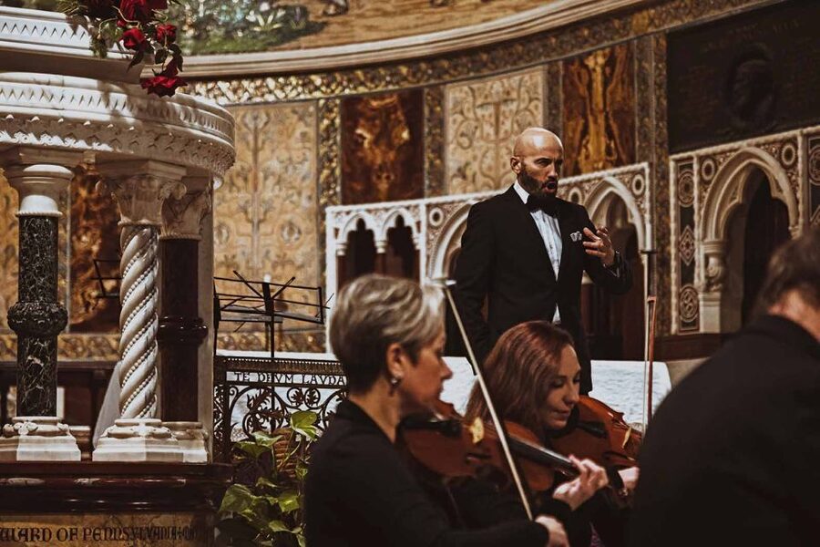 Rome: The Three Tenors at St. Paul's Church Concert Ticket - The church setting and the practical seating issue