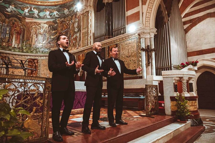 Rome: The Three Tenors at St. Paul's Church Concert Ticket - Arriving at St. Paul’s Within the Walls