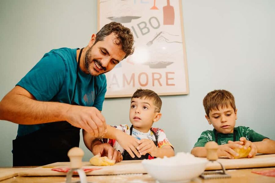 Rome: Traditional Pasta Making Class with Wine & Gelato - Eating the meal you prepared