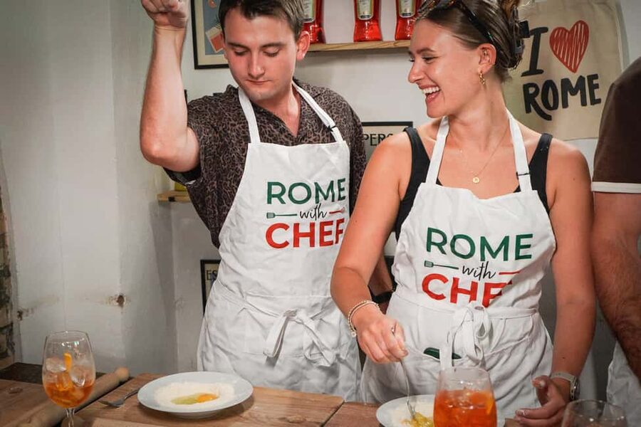 Rome: Traditional Pasta with Cocktails Cooking Class - Key points to know before booking
