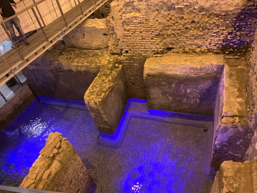 Rome: Trevi Fountain District Underground Domus Guided Tour - Three sections of the City of Water
