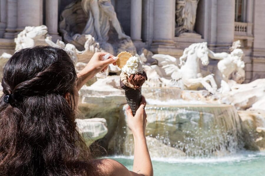 Rome: Trevi Fountain District Underground Tour and Ice Cream - Three sections of Roman archaeology