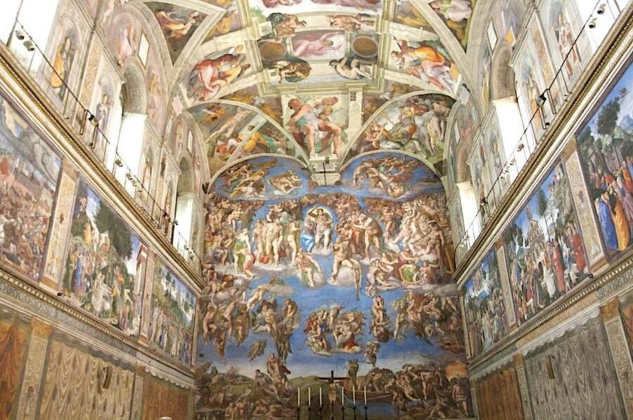 Rome: Vatican Evening Tour with Sistine Chapel and Museums - Down the Scala Regia to St. Peter’s Square