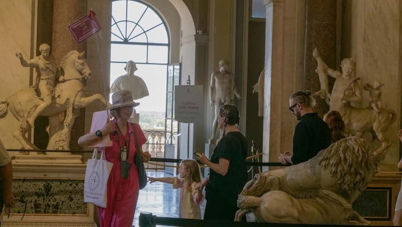 Rome: Vatican Museums and Sistine Chapel Small Group Tour - Crowds, heat, and the physical demands