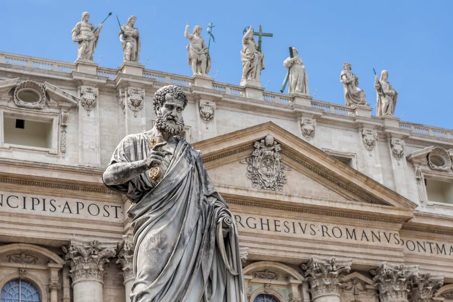 Rome: Vatican Museums & Sistine Chapel Guided Tour - Maps, woven wall hangings, and Renaissance decoration