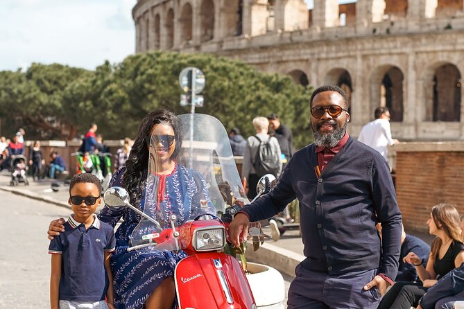 Rome Vespa Scooter Tour with Professional Photographer - Mouth of Truth, Vittoriano, and Piazza Venezia