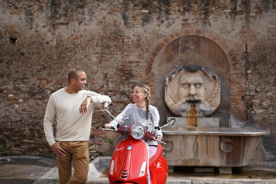 Rome Vespa Tour with Professional Photoshoot - What the professional photography adds