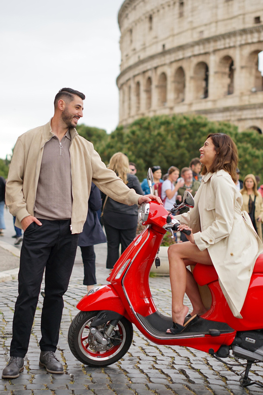 Rome Vespa Tour with Professional Photoshoot - Is $81.57 good value?