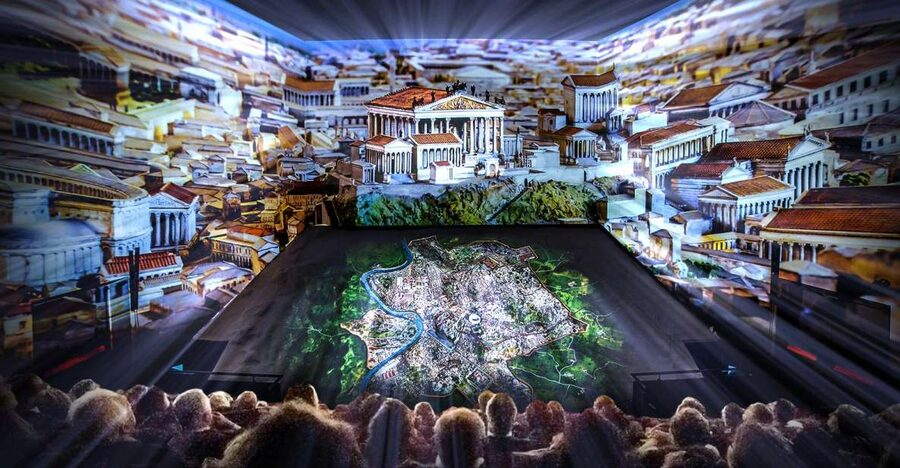 Rome: Welcome To Rome Immersive Multimedia Show - Watching Rome develop over 2,700 years