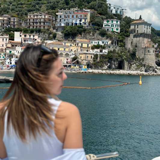 Salerno: Amalfi Coast Cruise with Lunch, Aperitif & Swimming - Vietri, Cetara, and the first swim near Erchie