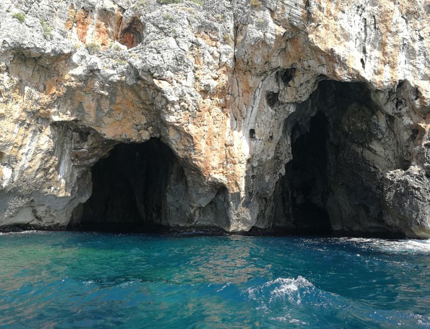 Santa Maria di Leuca: Caves Boat Tour - What the swimming stop is really like