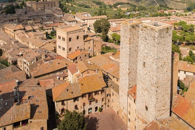Semi Private Deep Wine Chianti and San Gimignano from Florence - San Gimignano: towers, shops, and a fast gelato decision