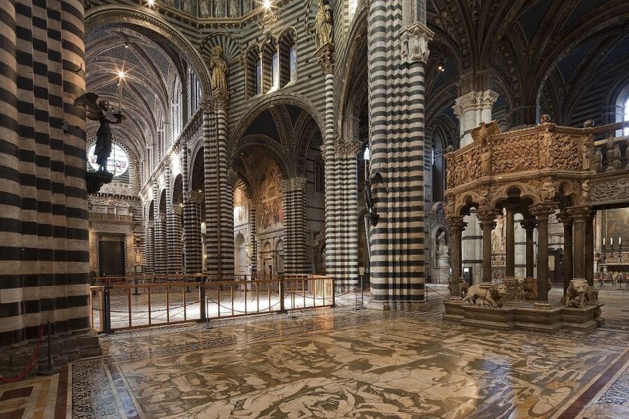 Siena: Siena Cathedral and Piccolomini Library Entry Ticket - Exchanging the voucher and entering