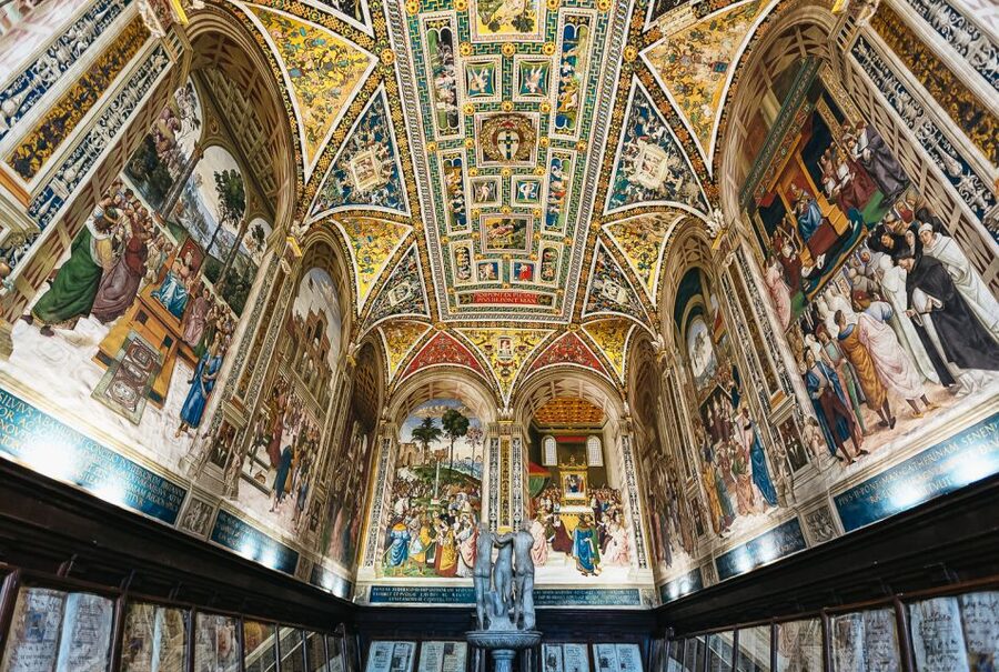 Siena: Siena Cathedral and Piccolomini Library Entry Ticket - The Piccolomini Library and Pinturicchio’s frescoes