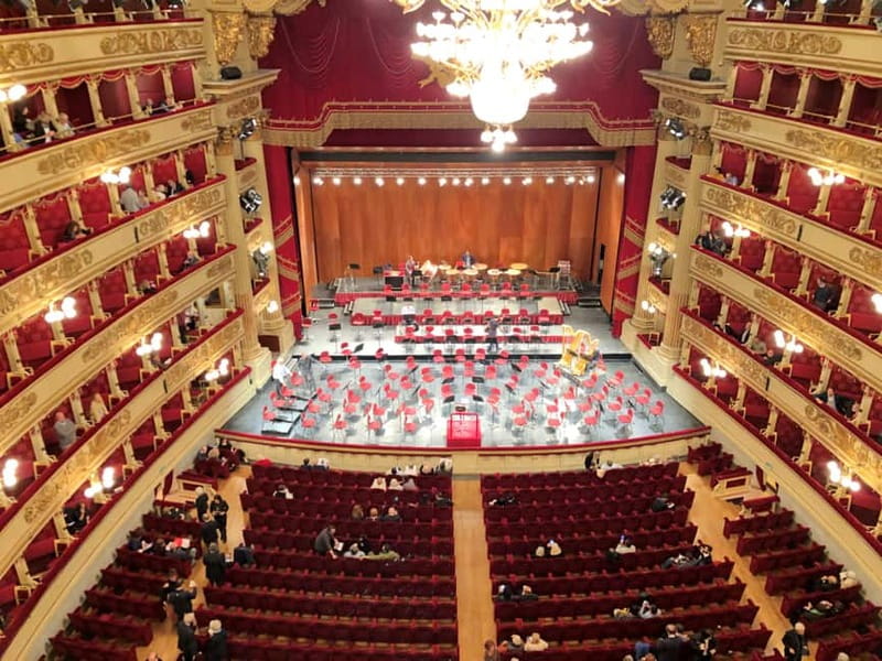 Skip-the-Line Duomo & La Scala Museum Tour + Hop On Hop Off - La Scala: Milan’s opera house from the inside