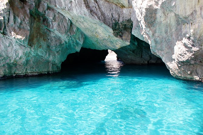 Small Group Capri Island Boat Ride with Swimming and Limoncello - The White Grotto and Marvellous Grotto