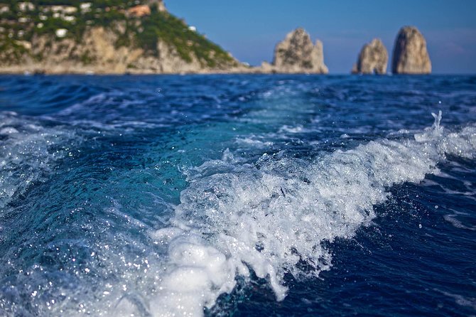 Small Group Capri Island Boat Ride with Swimming and Limoncello - Fifteen minutes inside the Green Grotto