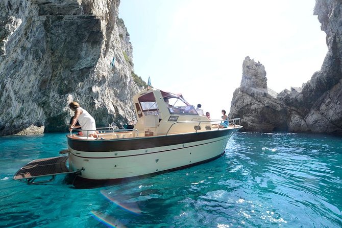 Small Group Capri Island Boat Ride with Swimming and Limoncello - Natural Arch and Villa Malaparte