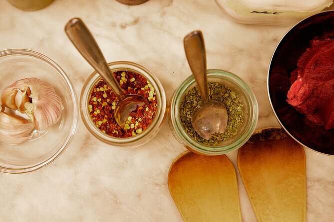 Small Group Cooking Class & Market Food Tour in Florence - From apron to fresh pasta