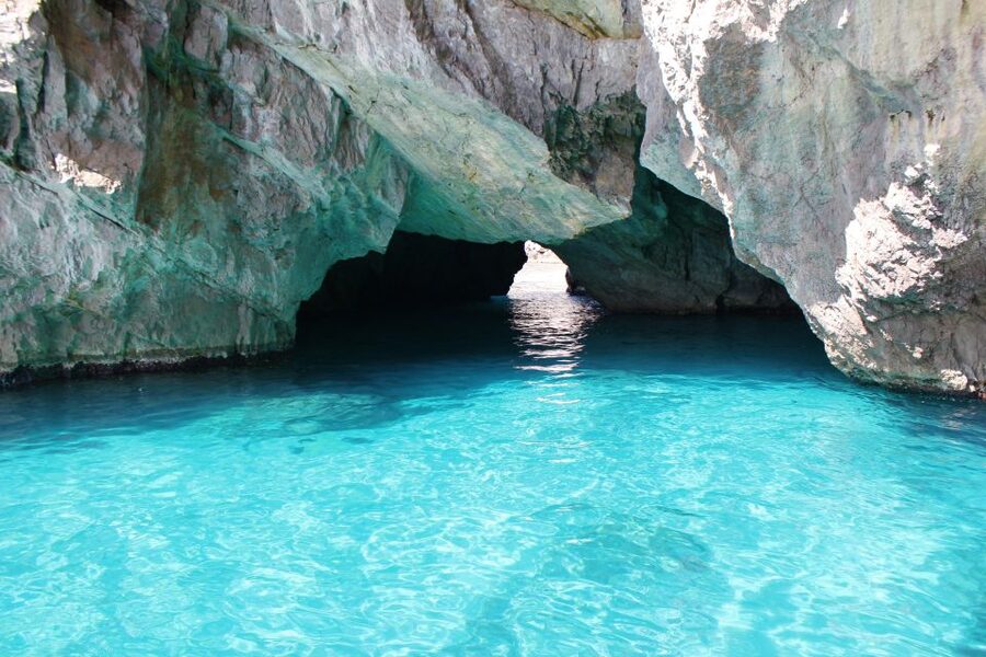 Sorrento: Capri and Blue Grotto Boat Cruise with Drinks - The Blue Grotto: beautiful, extra, and not guaranteed