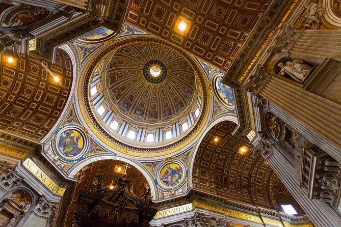 St. Peter’s Basilica Priority Access Tour with Dome & Crypt - The Vatican grottoes and papal tombs