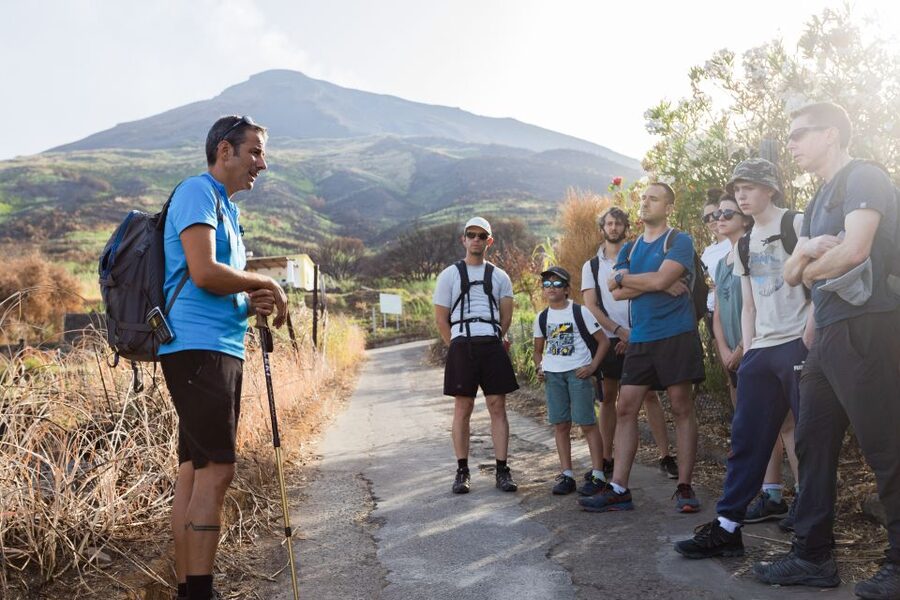 Stromboli: Sunset Trekking at Sciara del Fuoco - Guides who control the pace, not the volcano