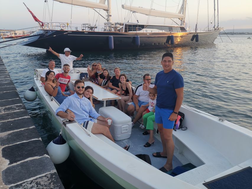 Syracuse: Ortigia Sunset Cruise with Aperitif - A Sicilian platter that can replace dinner